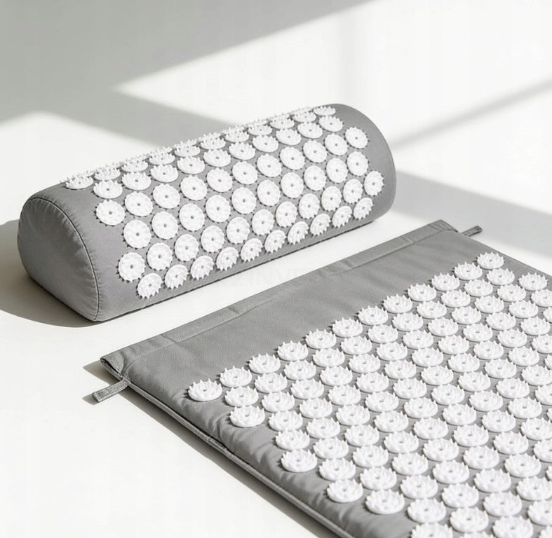 Acupressure Mat & Pillow Set — Relieve Tension & Improve Sleep